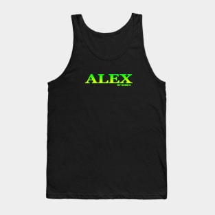 ALEX. MY NAME IS ALEX. SAMER BRASIL Tank Top